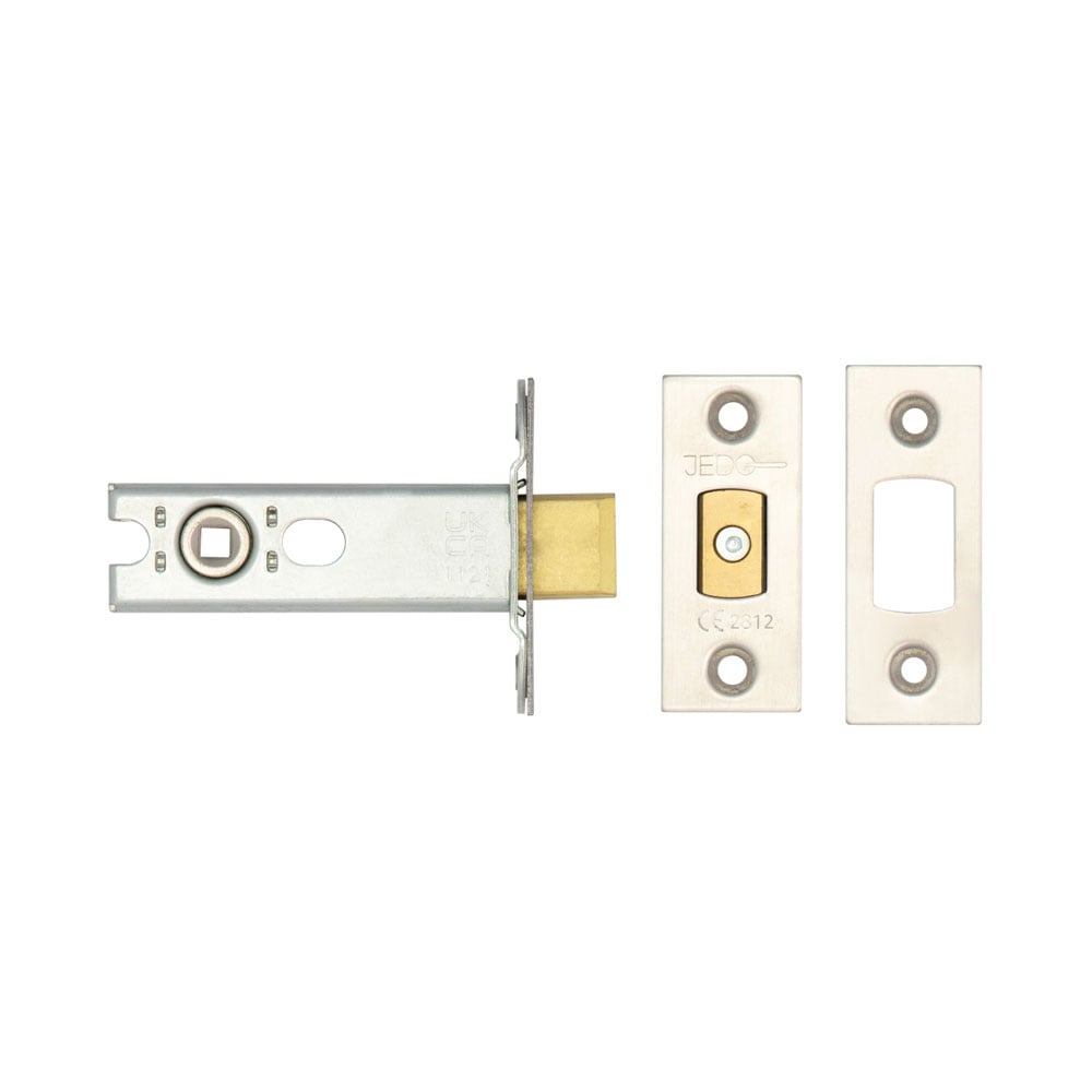 High quality image of Frelan - Jedo Heavy Duty Tubular Deadbolts 76mm Satin Stainless Steel Sku. JL-HDB76SS