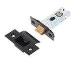 High quality image of Frelan - Jedo Heavy Duty Tubular Latches - 45 Degree Short Travel 64mm Black Sku. JL-HDT64BL