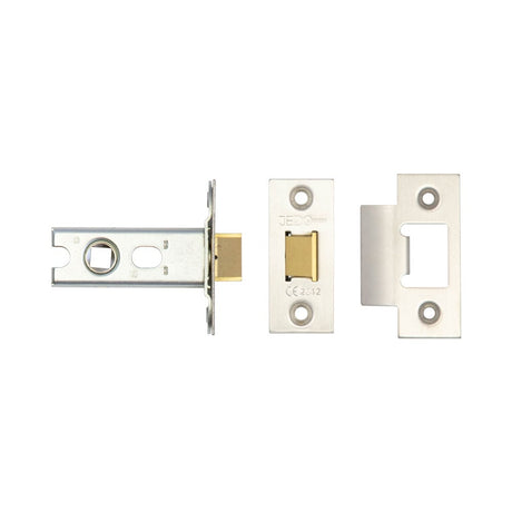 High quality image of Frelan - Jedo Heavy Duty Tubular Latches - 45 Degree Short Travel 64mm Satin Stainless Steel Sku. JL-HDT64SS