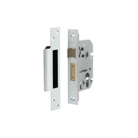 High quality image of Frelan - Jedo Euro Profile Sashlocks 65mm Satin Chrome Sku. JL1050SC