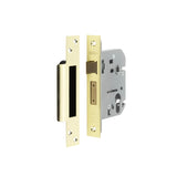 High quality image of Frelan - Jedo Euro Profile Sashlocks 76mm Polished Brass Sku. JL1051PB