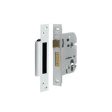 High quality image of Frelan - Jedo Euro Profile Sashlocks 76mm Satin Chrome Sku. JL1051SC