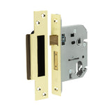 High quality image of Frelan - Jedo Oval Profile Sashlocks 76mm Polished Brass Sku. JL1053PB