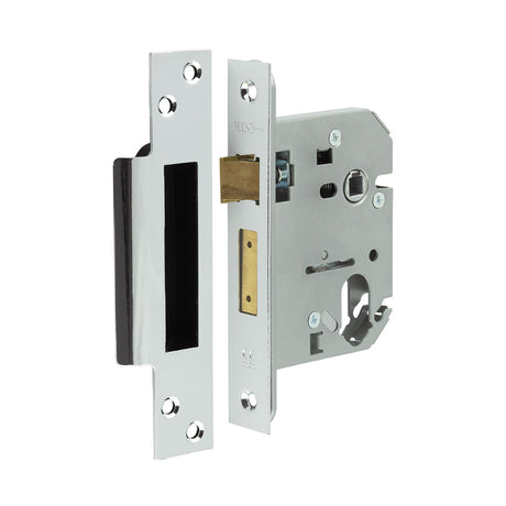 High quality image of Frelan - Jedo Oval Profile Sashlocks 76mm Polished Chrome Sku. JL1053PC