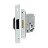 High quality image of Frelan - Jedo Oval Profile Deadlocks 65mm Polished Chrome Sku. JL1062PC