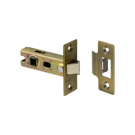 High quality image of Frelan - 64mm AB Tubular latch | Sku. jl120ab | available to order from Trade Door Handles in Kendal.