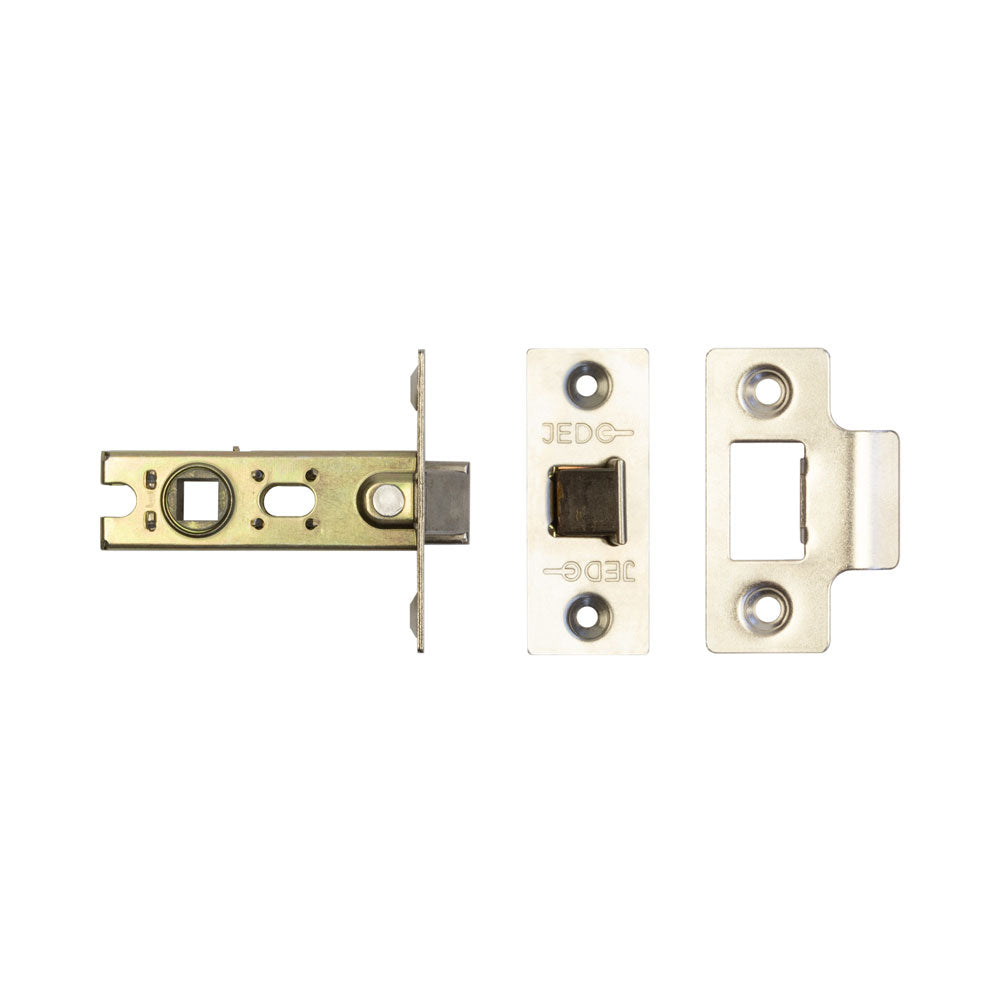 High quality image of Frelan - Jedo Kontrax Tubular Latches 64mm Nickel Plate Sku. JL120NP