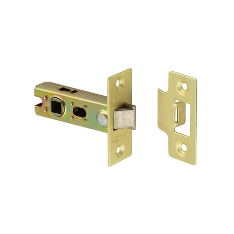High quality image of Frelan - 64mm SB Tubular latch | Sku. jl120sb | available to order from Trade Door Handles in Kendal.