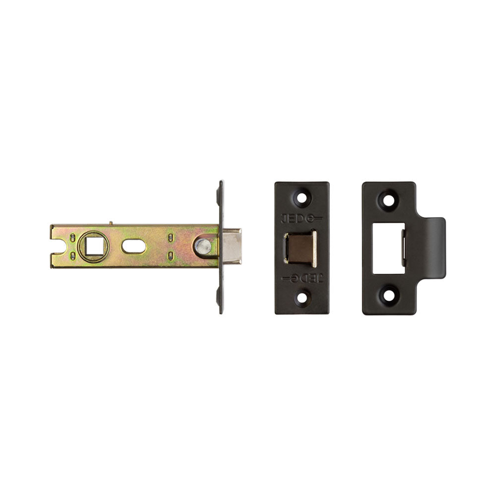 High quality image of Frelan - 76mm Tubular Latch Black Sku. JL159MB