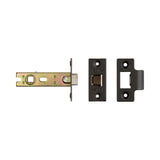 High quality image of Frelan - 76mm Tubular Latch Black Sku. JL159MB