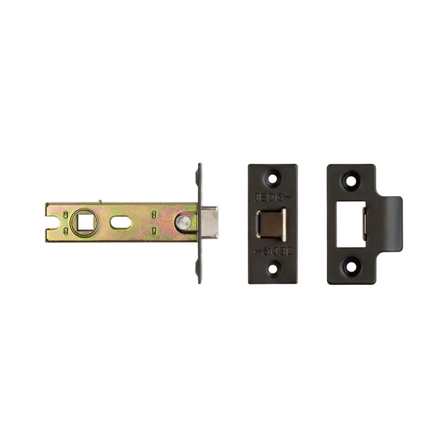 High quality image of Frelan - 76mm Tubular Latch Black Sku. JL159MB