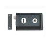 High quality image of Frelan - Reversible Rim Lock 152x102mm Black Sku. JL189BL