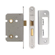 High quality image of Frelan - Jedo Kontrax Bathroom locks with Radiused Forend & Strike Plate Satin Nickel Satin Nickel Sku. JL450RSN