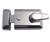 High quality image of Frelan - Jedo Standard Stile Night Latches 90mm Polished Chrome Sku. JL5021PC