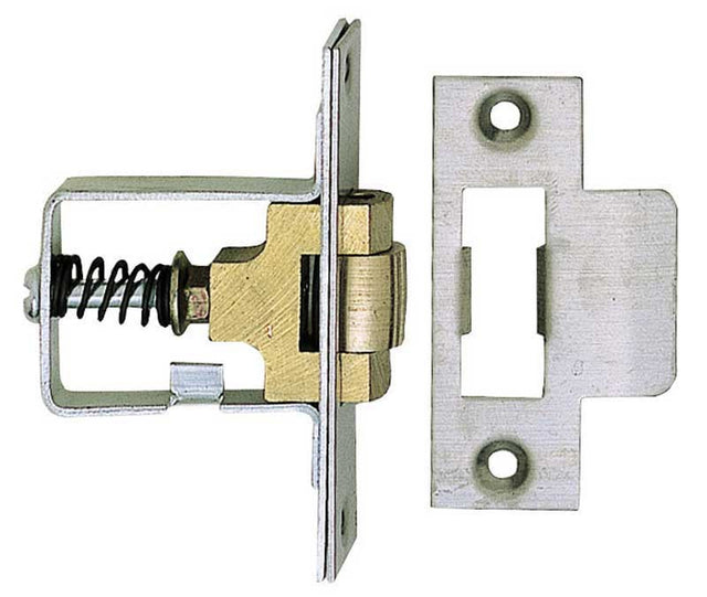 High quality image of Frelan - Jedo Rollerbolt Catch 41mm Satin Stainless Steel Sku. JL8091SS