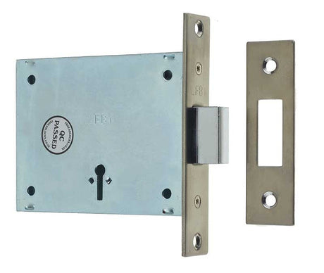 This is an image showing the Frelan - FB1 Mortice lock available to order from Trade Door Handles in Kendal