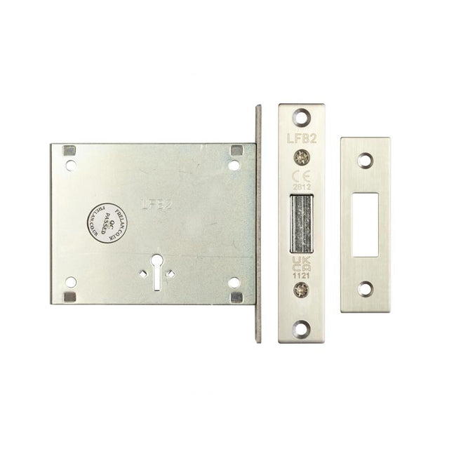 High quality image of Frelan - Fire Brigade Mortice Locks FB2 Sku. JLFB2