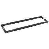 High quality image of Frelan - Three One Six Diamond Pull Handles 600x25mm Back to Back Black Sku. JMB11