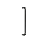 High quality image of Frelan - Nero D Shape Pull Handle Bolt Through Fixing 300 x 19mm Black Sku. JMB119C