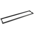 High quality image of Frelan - Three One Six Linear Pull Handles 800x25mm Back to Back Black Sku. JMB22