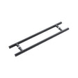 High quality image of Frelan - Nero Guardsman Pull Handles 600x25mm Back to Back Matt Black Sku. JMB223B