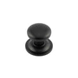 High quality image of Frelan - Stainless Steel Centre Door Knobs Matt Black Sku. JMB3580