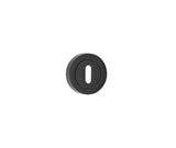 High quality image of Frelan - Nero Matt Black Standard Keyway Escutcheon 50mm Black Sku. JMB503