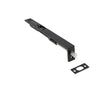 High quality image of Frelan - Stainless Steel Flush Bolts JMB51 Black 203mm x 20mm Square Forend Sku. JMB51