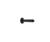 High quality image of Frelan - Nero Wall Mounted Door Stop on Rose 85mm Black Sku. JMB9551B