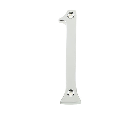 High quality image of Frelan - 75mm PC Screwfix numeral 1 | Sku. jnpc-1 | available to order from Trade Door Handles in Kendal.