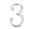High quality image of Frelan - 75mm PC Screwfix numeral 3 | Sku. jnpc-3 | available to order from Trade Door Handles in Kendal.