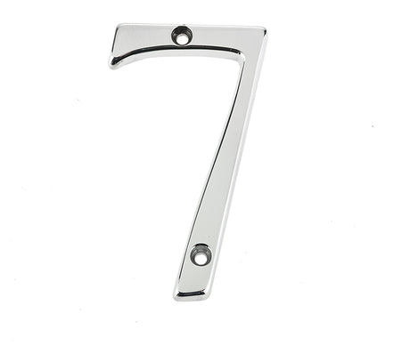 High quality image of Frelan - 75mm PC Screwfix numeral 7 | Sku. jnpc-7 | available to order from Trade Door Handles in Kendal.