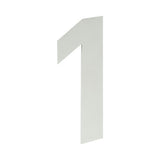 High quality image of Frelan - 150mm Numerals SSS Finish 150mm Satin Stainless Steel No. 1 Sku. JNSS-1
