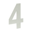 High quality image of Frelan - 150mm Numerals SSS Finish 150mm Satin Stainless Steel No. 4 Sku. JNSS-4