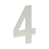 High quality image of Frelan - 150mm Numerals SSS Finish 150mm Satin Stainless Steel No. 4 Sku. JNSS-4