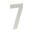 High quality image of Frelan - 150mm Numerals SSS Finish 150mm Satin Stainless Steel No. 7 Sku. JNSS-7