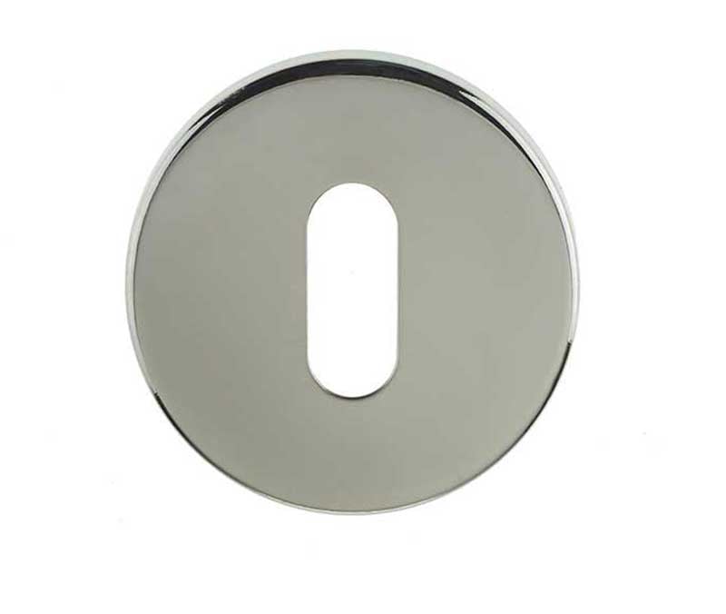 This is an image showing the Frelan - Standard Key Profile Escutcheon 52mm x 5mm - Grade 304 Polished Stainle available to order from Trade Door Handles in Kendal