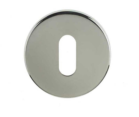 This is an image showing the Frelan - Standard Key Profile Escutcheon 52mm x 8mm - Grade 304 Polished Stainle available to order from Trade Door Handles in Kendal