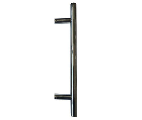 This is an image showing the Frelan - Bolt Through Guardsman Pull Handle 325x19mm (225mm Centres) - Grade 304 available to order from Trade Door Handles in Kendal