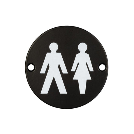 High quality image of Frelan - Stainless Steel Unisex Symbol 75mm Black Sku. JS105MB