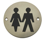 High quality image of Frelan - Stainless Steel Unisex Symbol 75mm Polished Stainless Steel Sku. JS105PSS