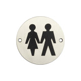 High quality image of Frelan - Stainless Steel Unisex Symbol 75mm Satin Stainless Steel Sku. JS105SSS