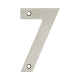 High quality image of Frelan - 100mm Numerals SSS Finish 100mm Satin Stainless Steel No. 7 Sku. JSS-7