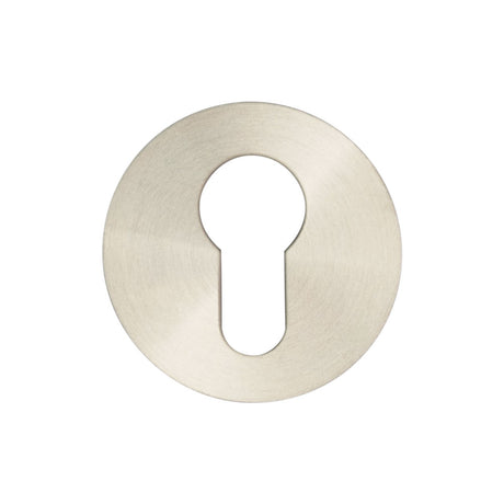 High quality image of Frelan - Euro Profile Escutcheon 52mm x 5mm - Grade 304 Satin Stainless Steel | Sku. fh-jss02 | Trade Door Handles.