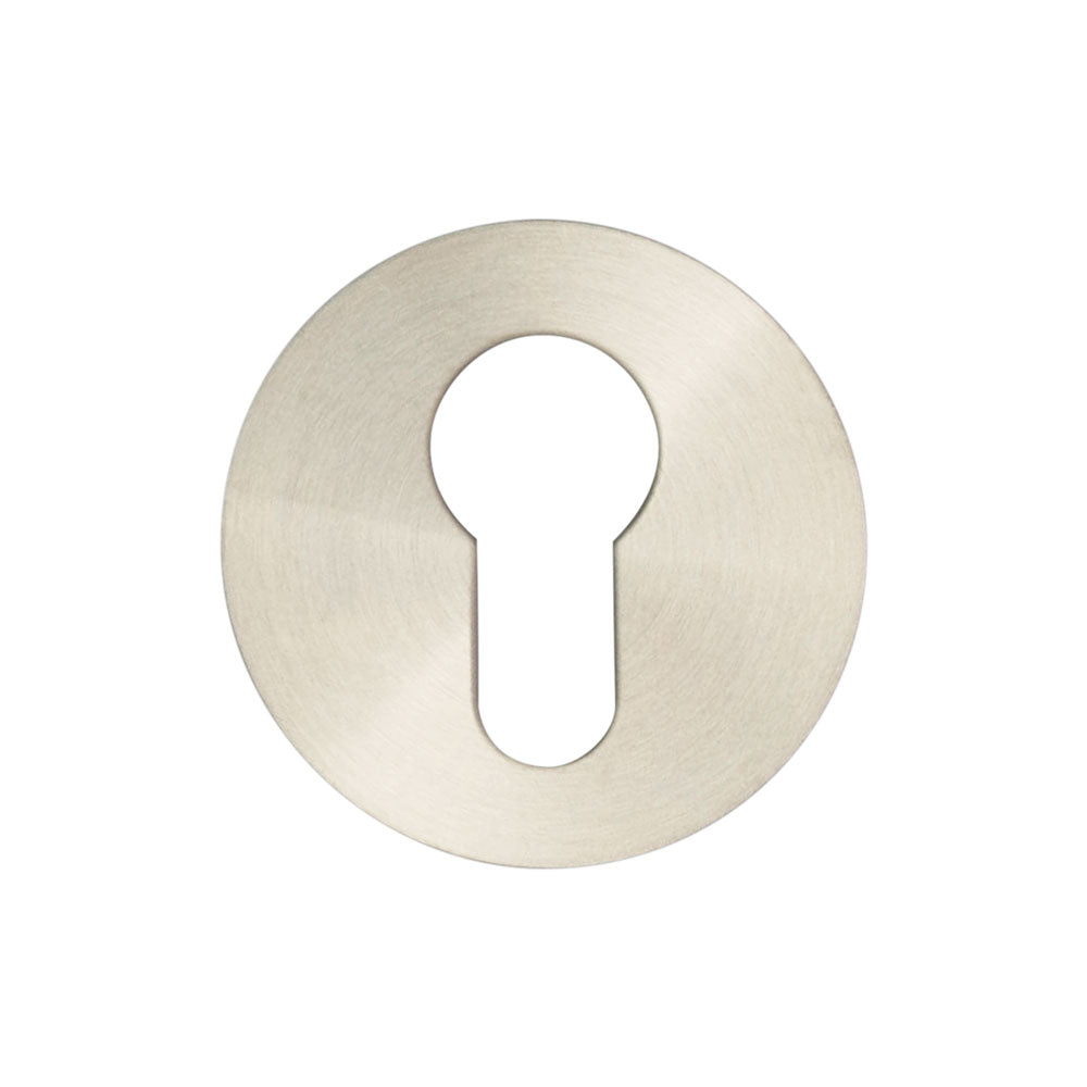 High quality image of Frelan - Stainless Steel Euro profile Escutcheons Grade 304 52x5mm Grade 201 Satin Stainless Steel Sku. JSS02