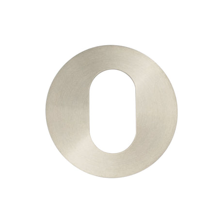 High quality image of Frelan - Oval Profile Escutcheon 52mm x 5mm - Grade 304 Satin Stainless Steel | Sku. fh-jss04 | Trade Door Handles.