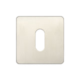 High quality image of Frelan - Standard Key Profile Square Escutcheon - Grade 304 Satin Stainless Stee | Sku. fh-jss10 | Trade Door Handles.