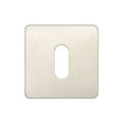 High quality image of Frelan - Square Standard Keyway Escutcheon Sku. JSS10