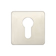 High quality image of Frelan - Square Euro Profile Escutcheon Grade 304 Sku. JSS11
