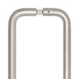 High quality image of Frelan - Stainless Steel 19mm D Shape Pull Handles B2B Fixing 225x19mm Satin Stainless Steel Sku. JSS120B